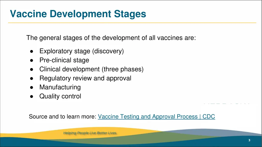 vaccine development stages