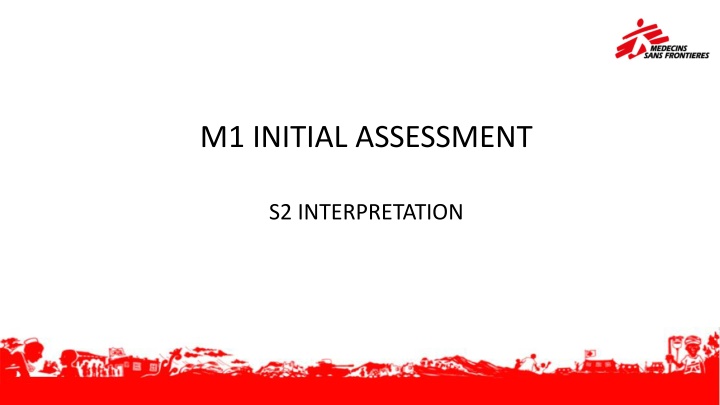 m1 initial assessment