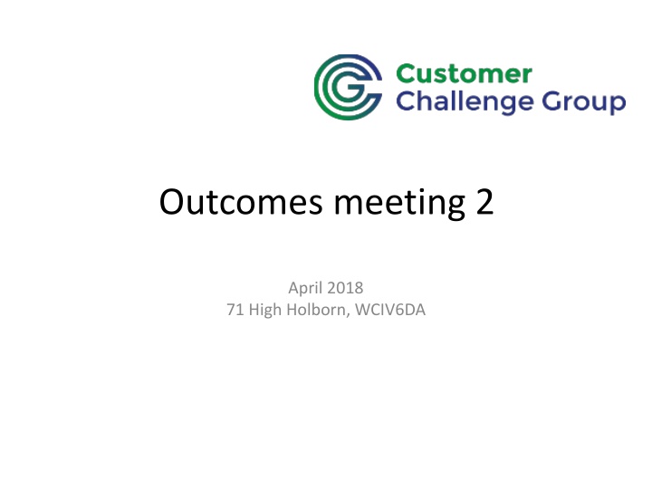 outcomes meeting 2