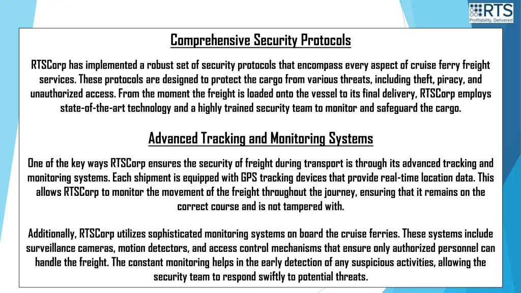 comprehensive security protocols