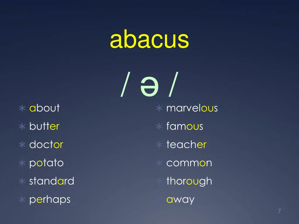 abacus