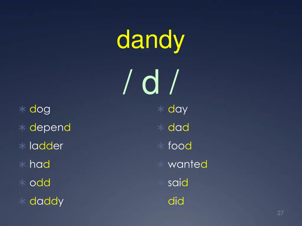 dandy d