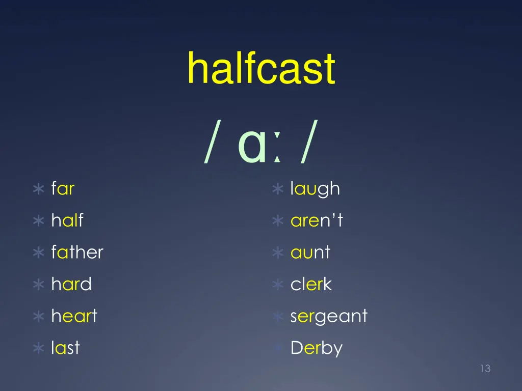 halfcast