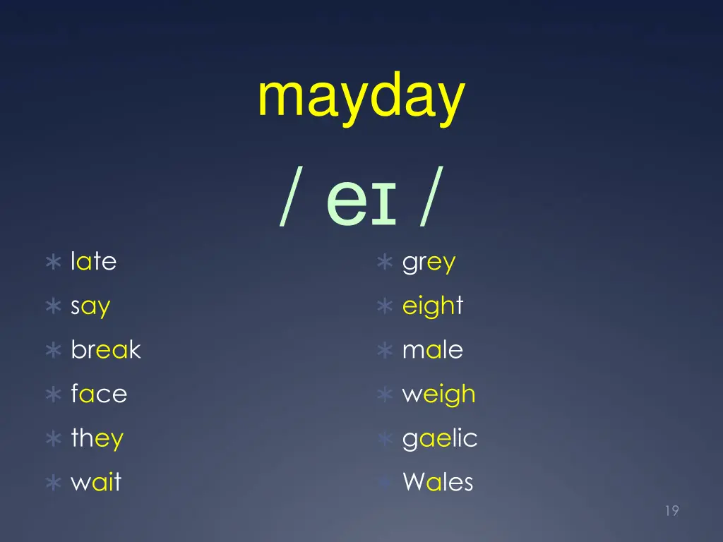 mayday e