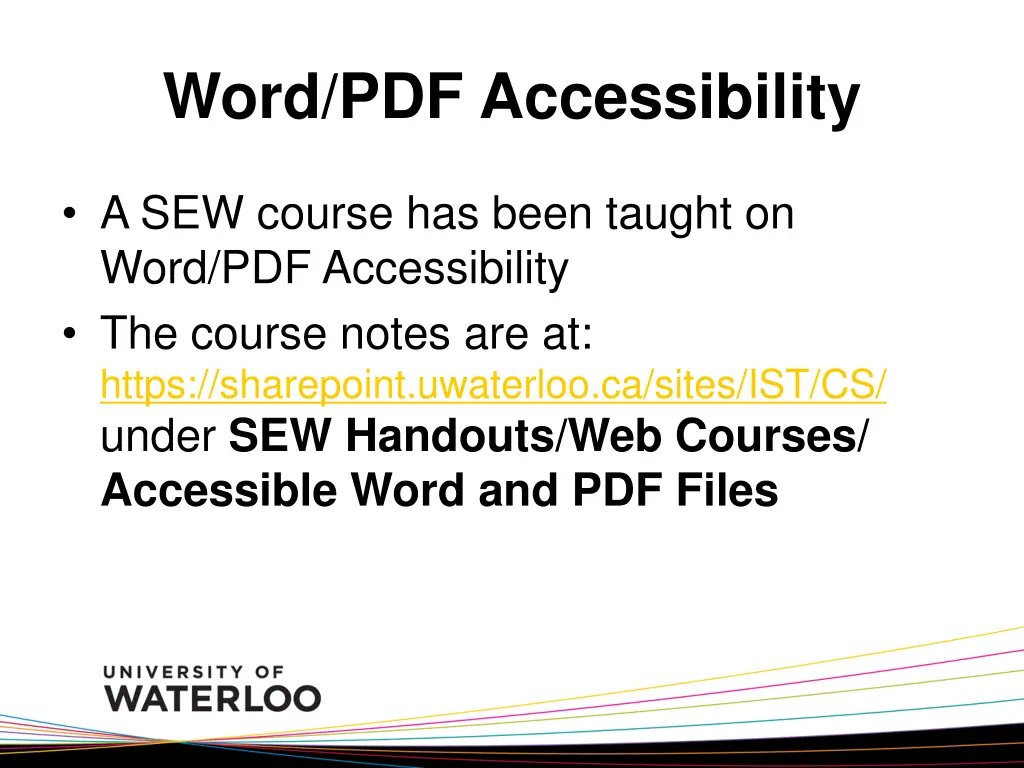 word pdf accessibility