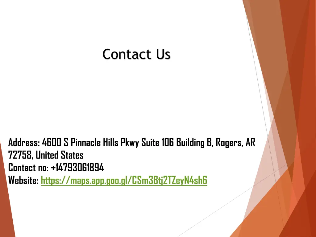 contact us