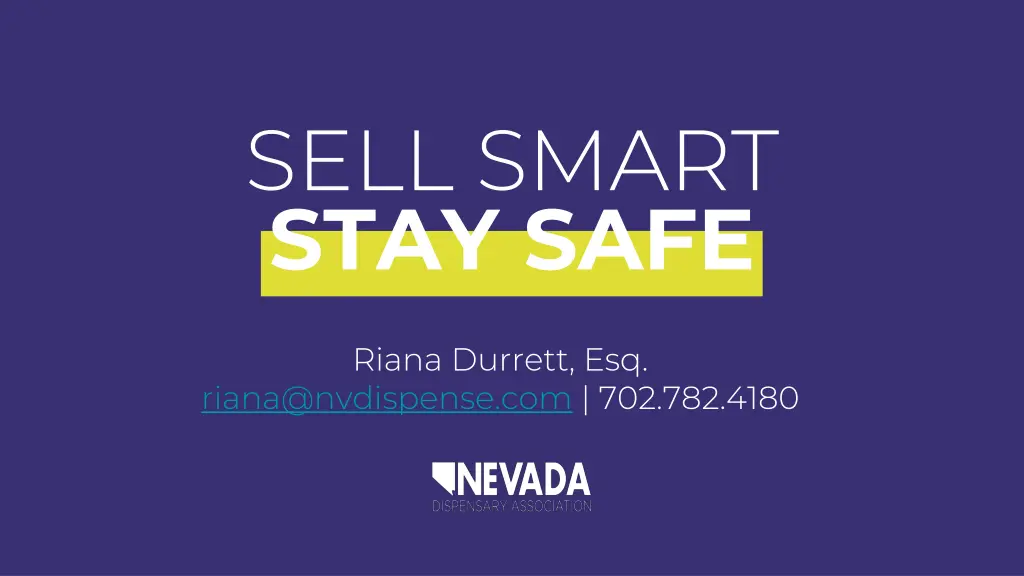 sell smart stay safe 1