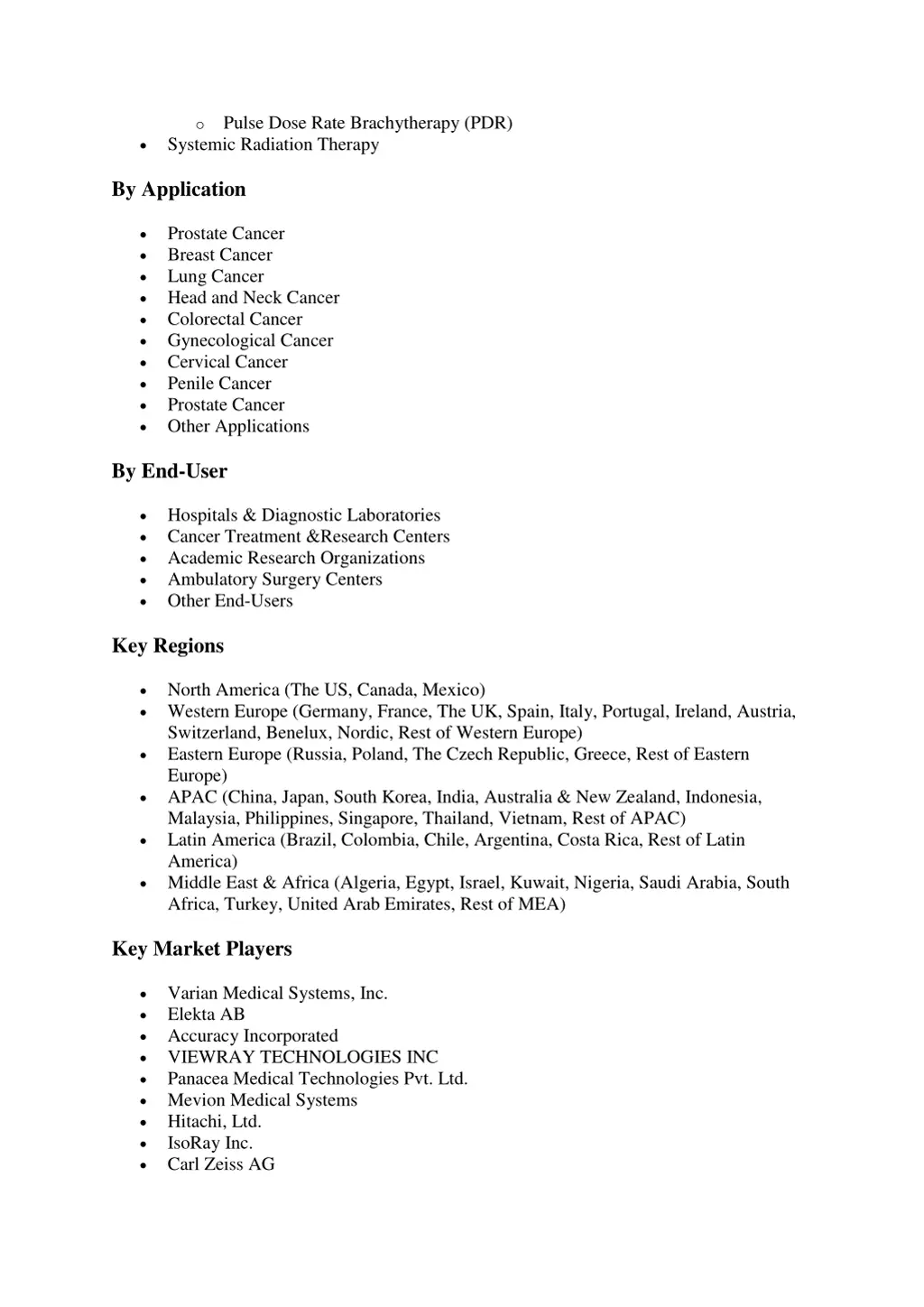 o pulse dose rate brachytherapy pdr systemic