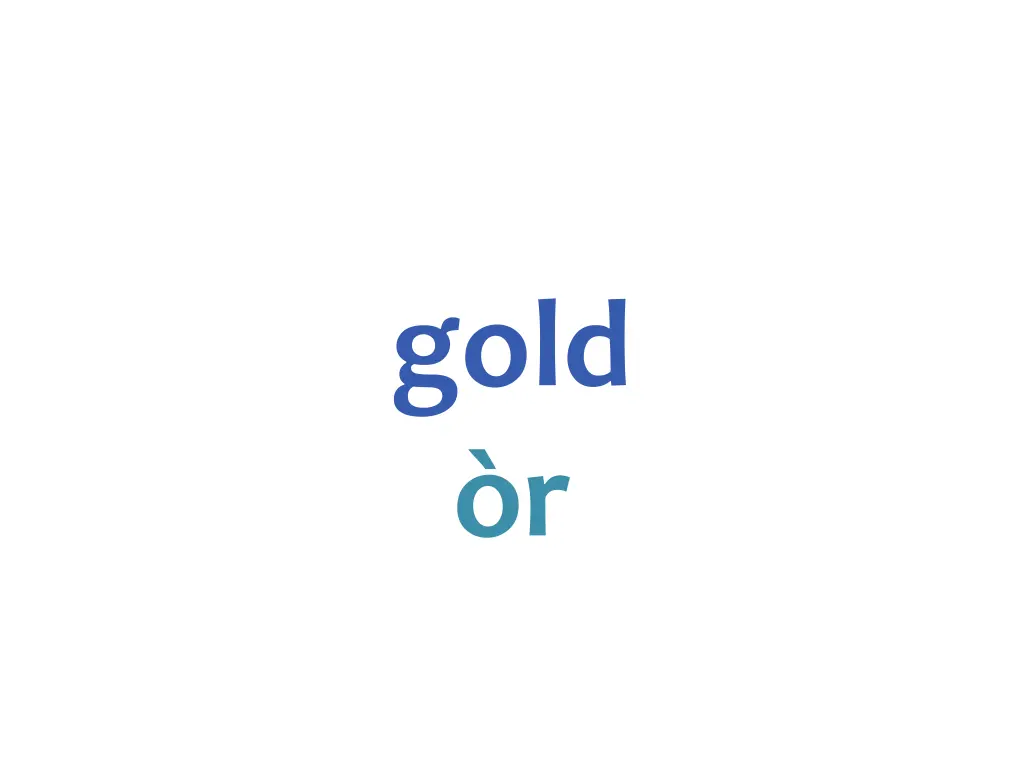 gold r