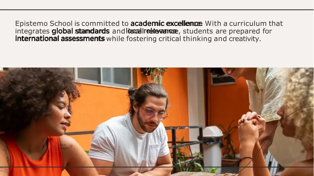 epistemo school is committed to academic