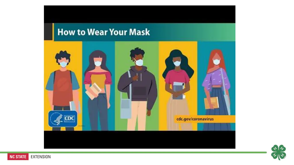 wear a mask to protect you and your friends