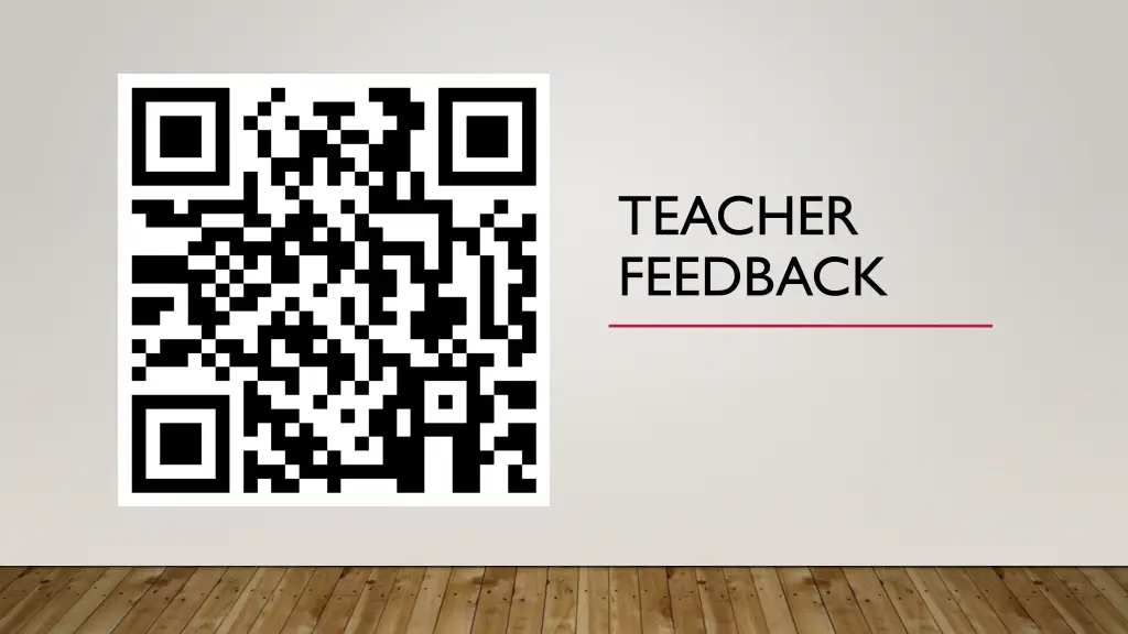 teacher feedback