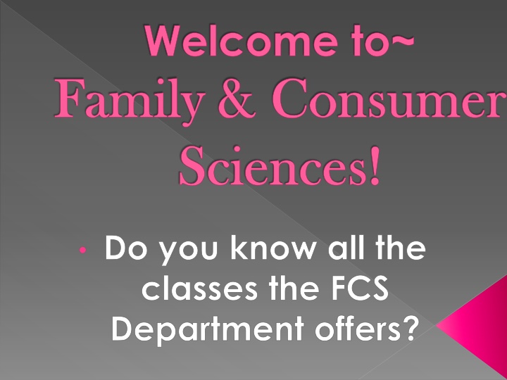 welcome to family consumer family consumer