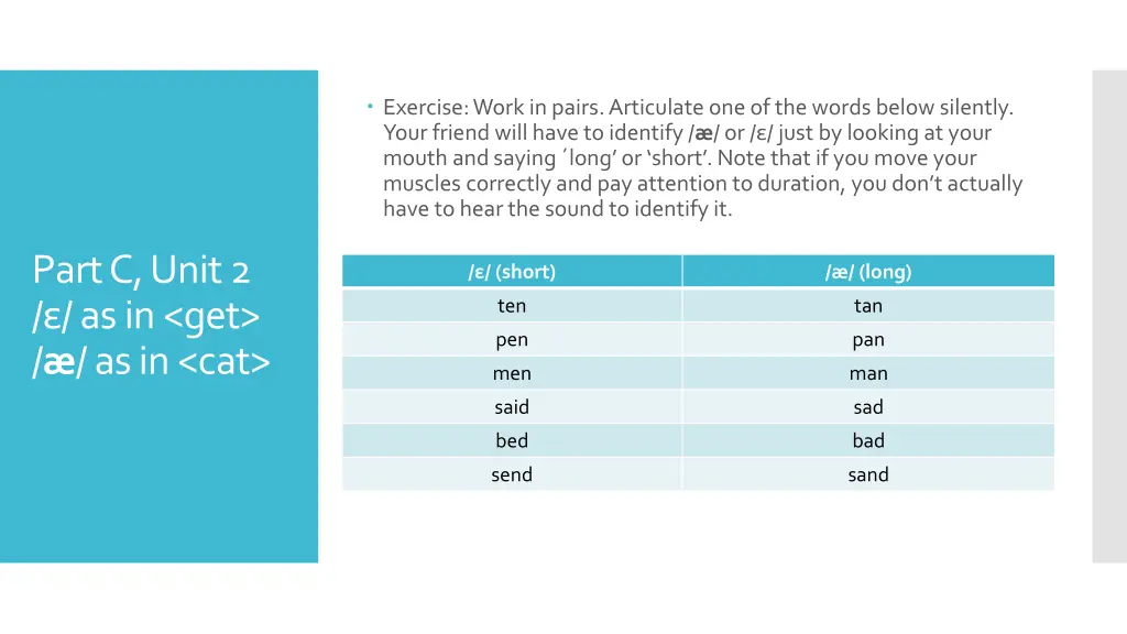 exercise workin pairs