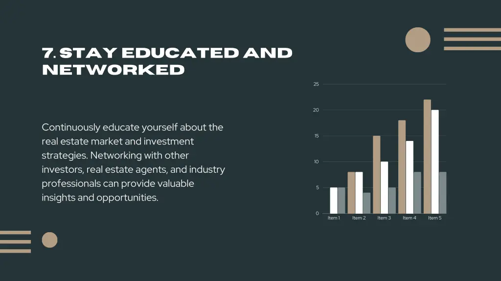 7 stay educated and networked