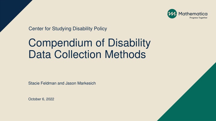 center for studying disability policy compendium