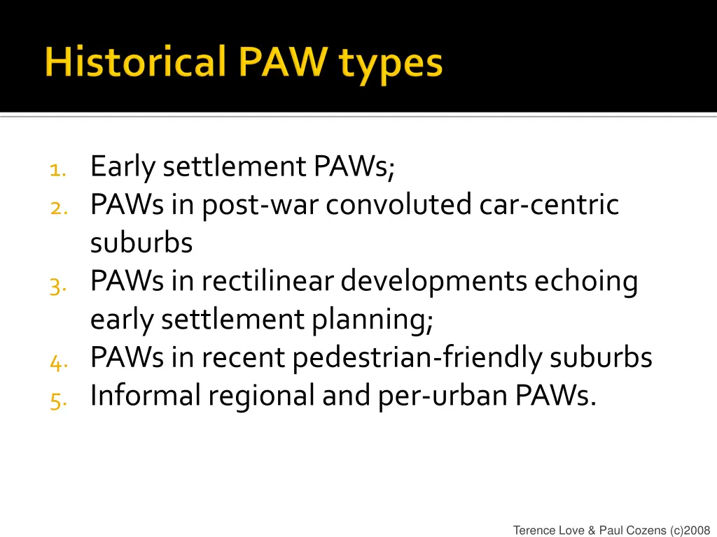 1 early settlement paws 2 paws in post