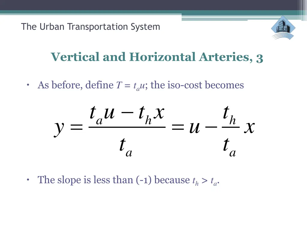 the urban transportation system 28