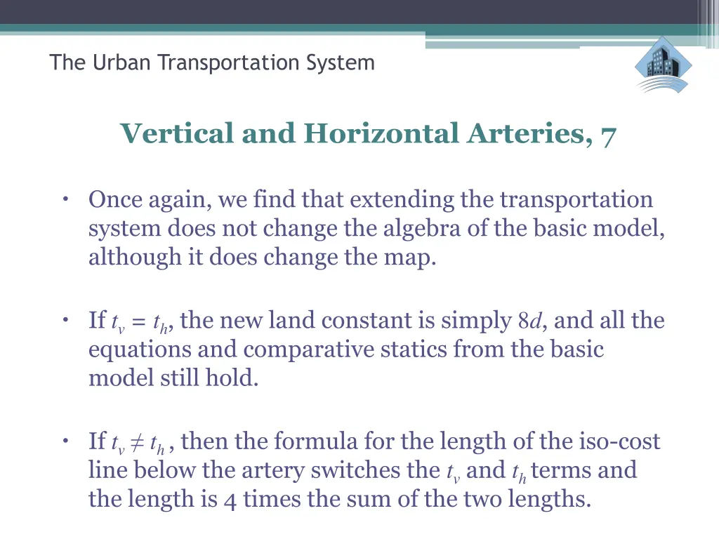 the urban transportation system 32