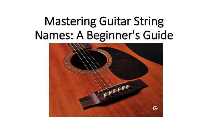 mastering guitar string mastering guitar string