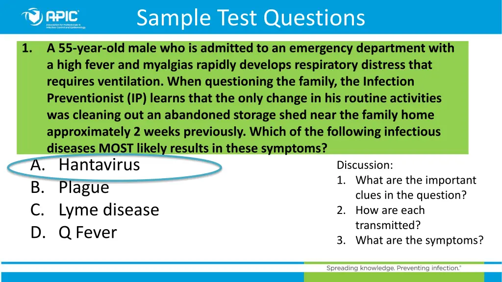 sample test questions