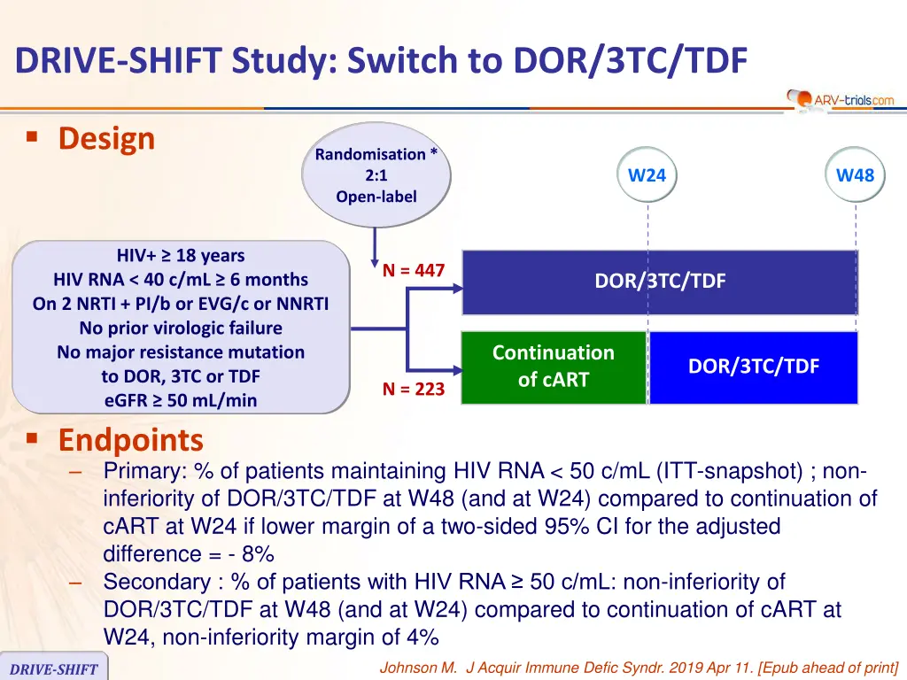 drive shift study switch to dor 3tc tdf