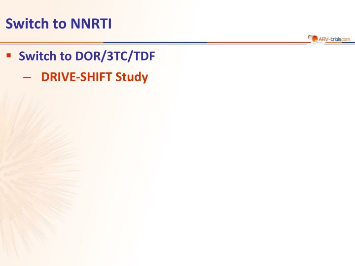 switch to nnrti