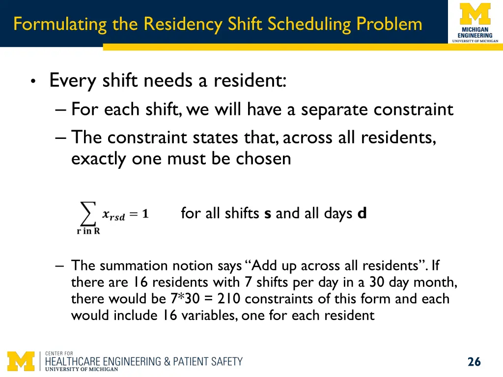 formulating the residency shift scheduling problem 3