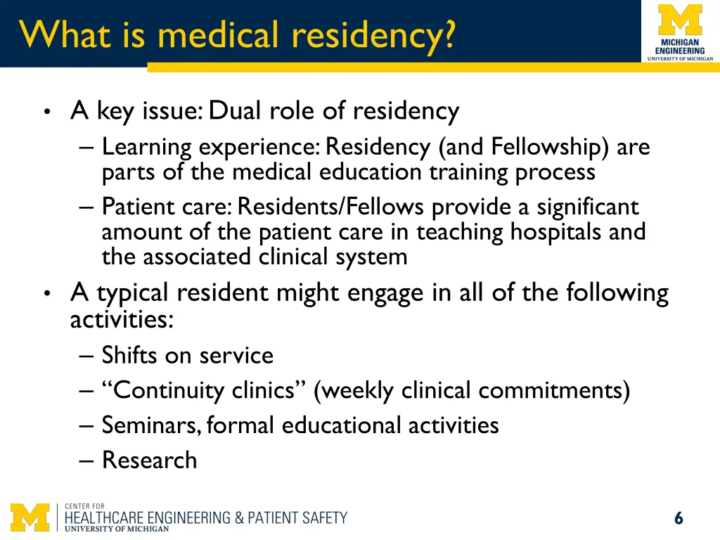 what is medical residency 1