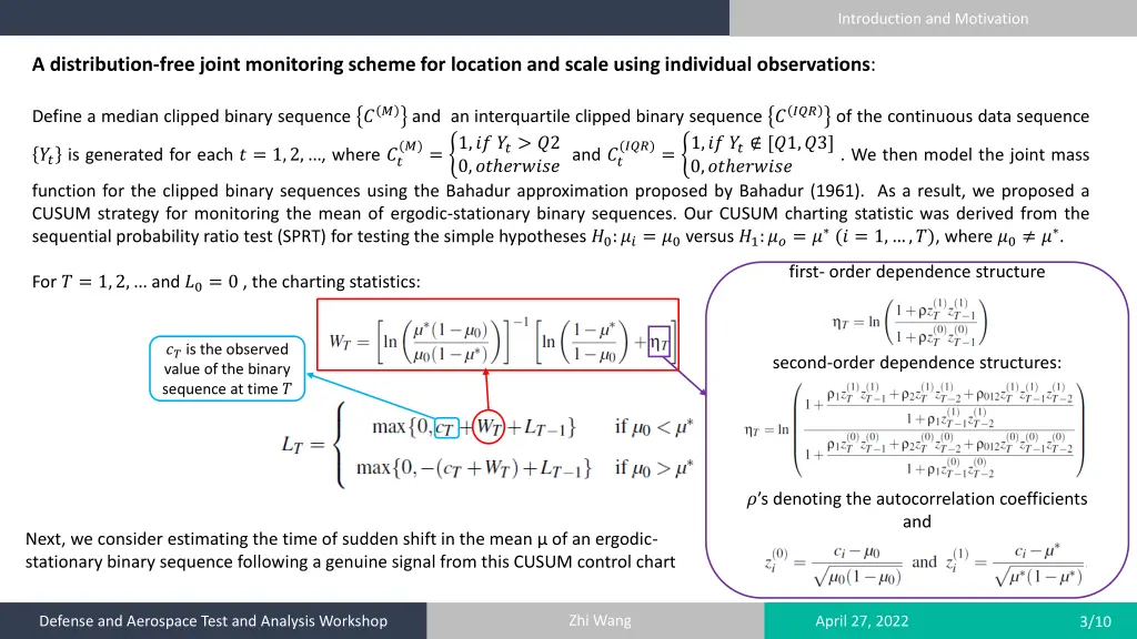 introduction and motivation 1