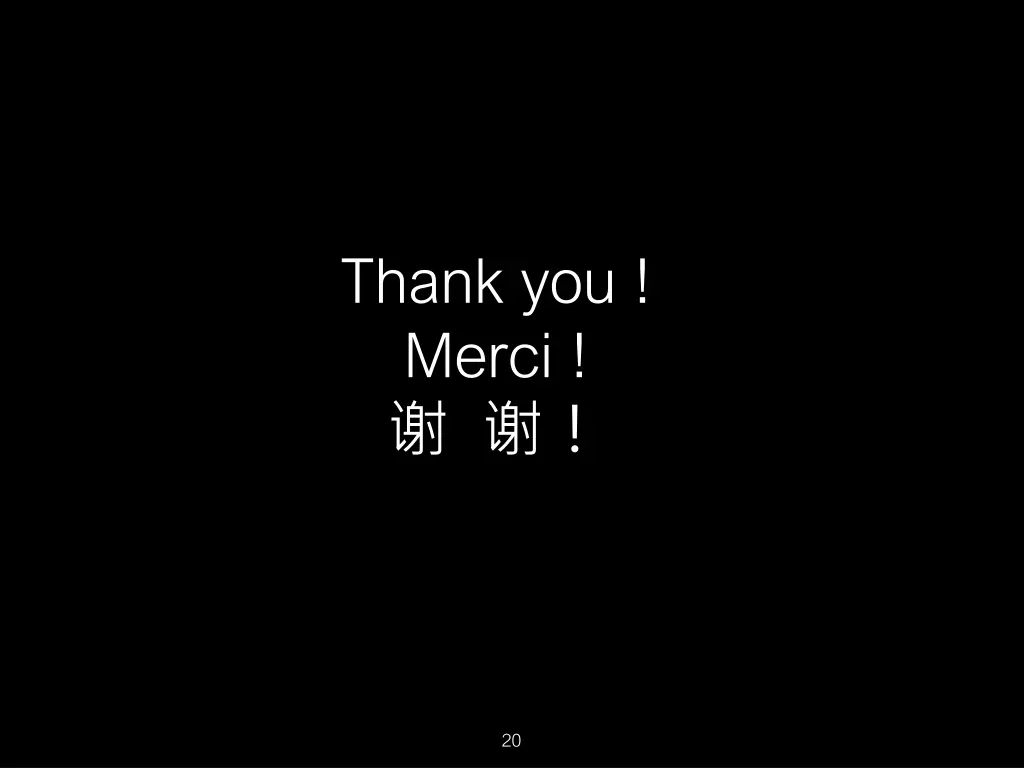 thank you merci