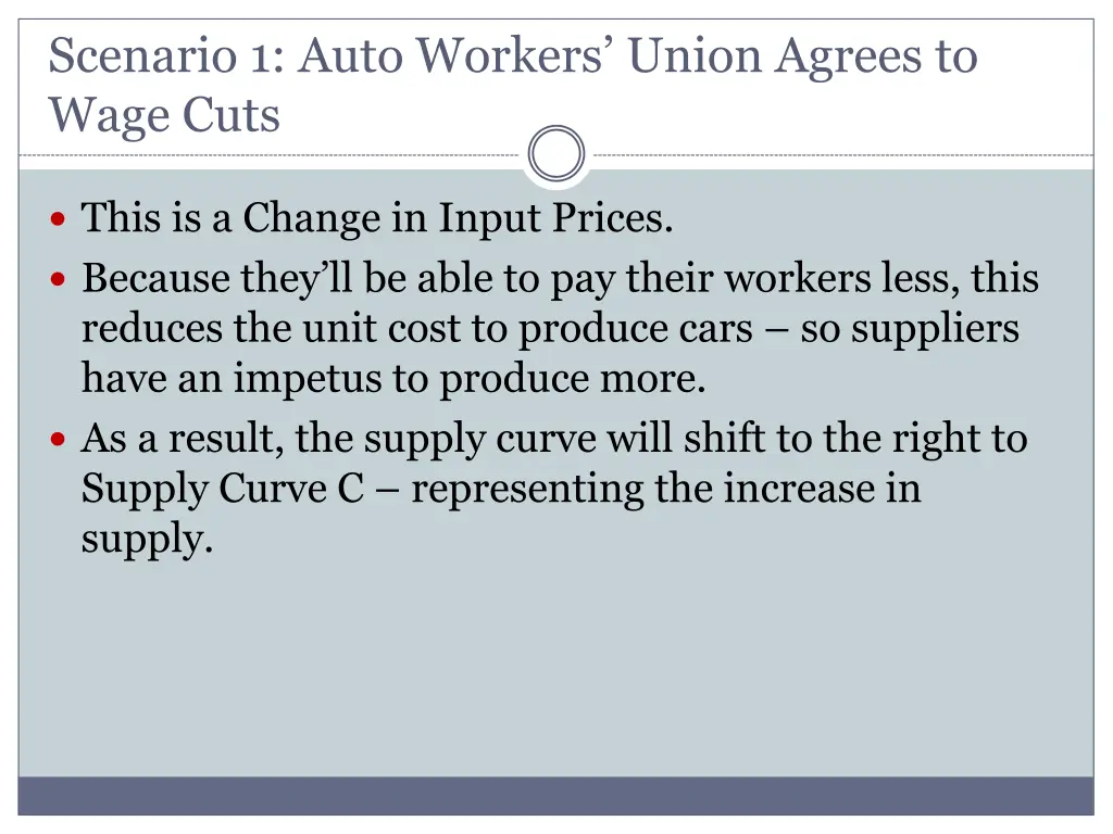 scenario 1 auto workers union agrees to wage cuts