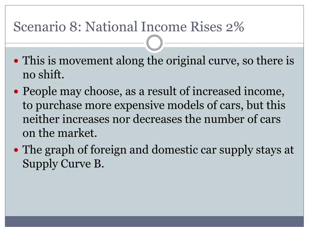 scenario 8 national income rises 2