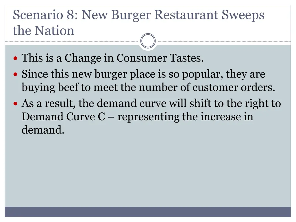 scenario 8 new burger restaurant sweeps the nation