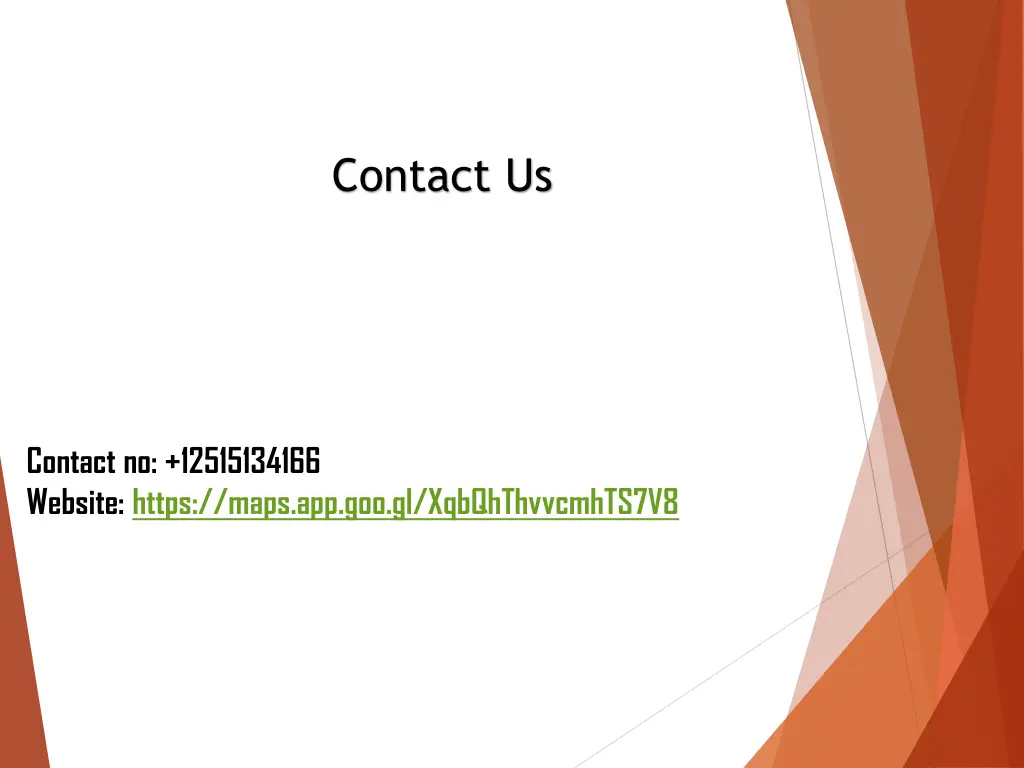 contact us