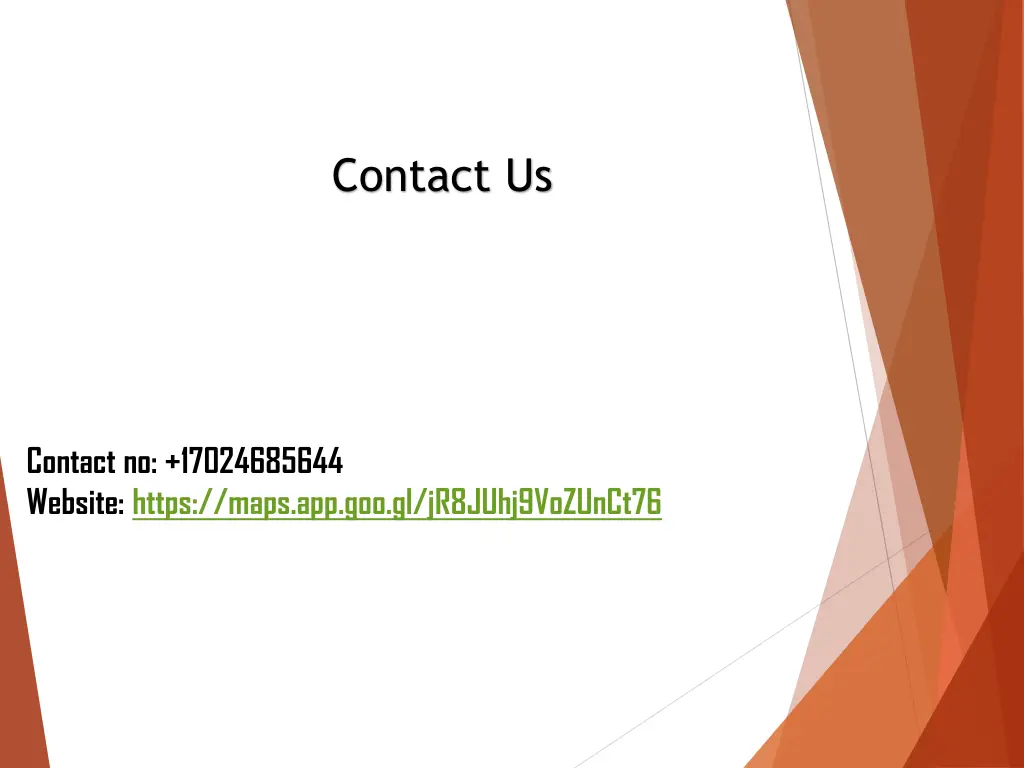 contact us