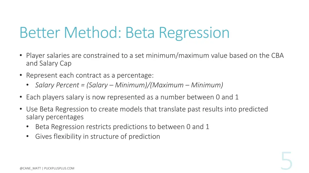 better method beta regression