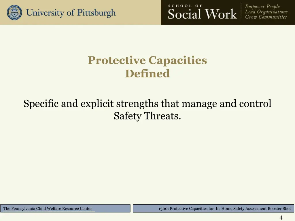 protective capacities defined