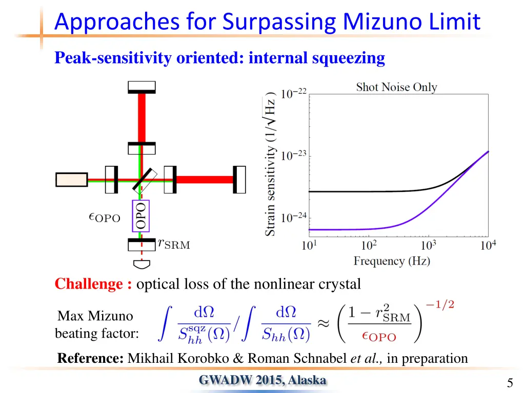 approaches for surpassing mizuno limit 1