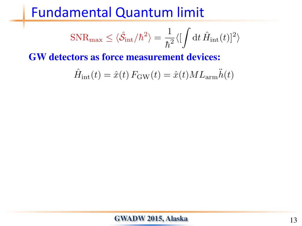 fundamental quantum limit 2