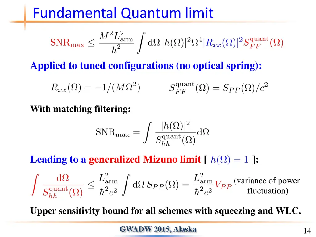 fundamental quantum limit 7