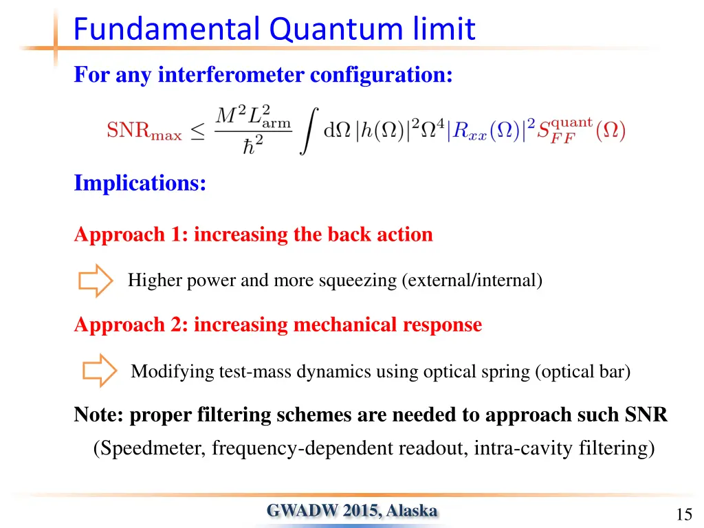 fundamental quantum limit for any interferometer