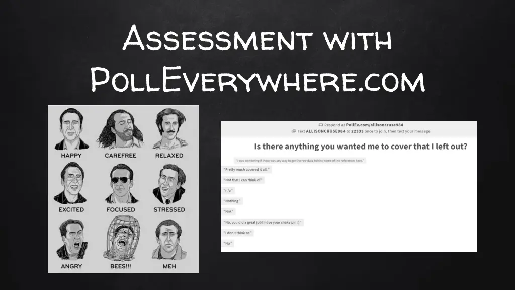 assessment with polleverywhere com