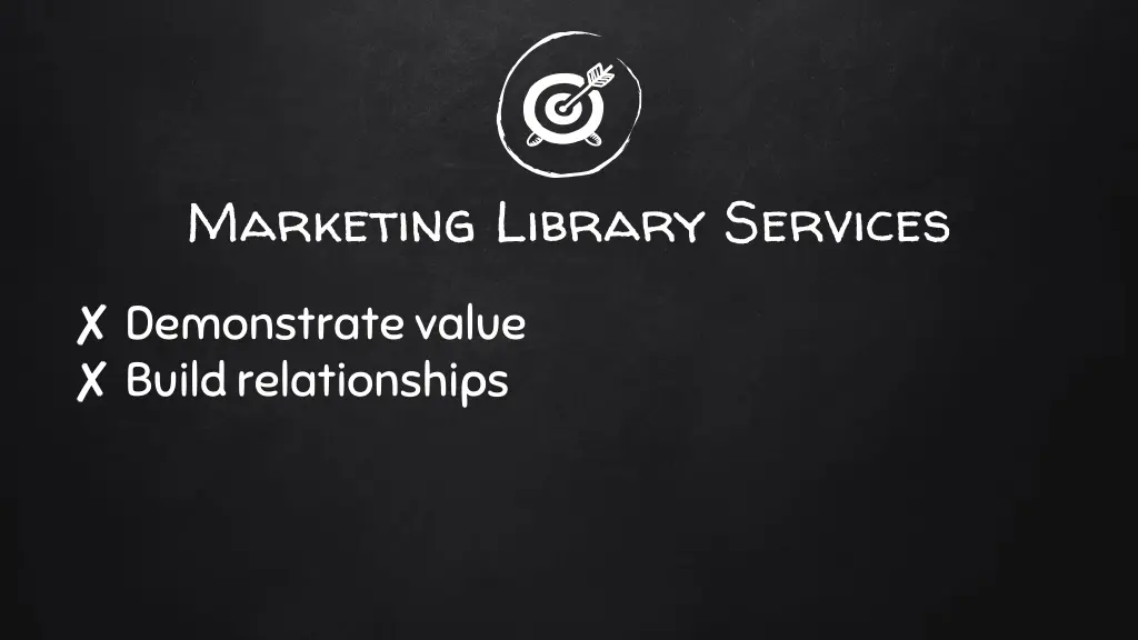 marketing library services