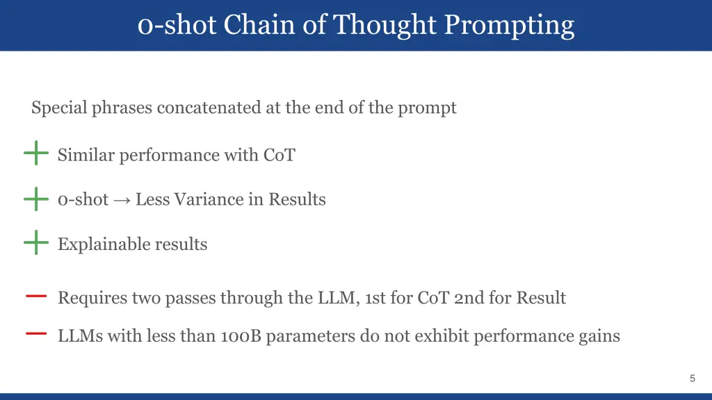 0 shot chain of thought prompting