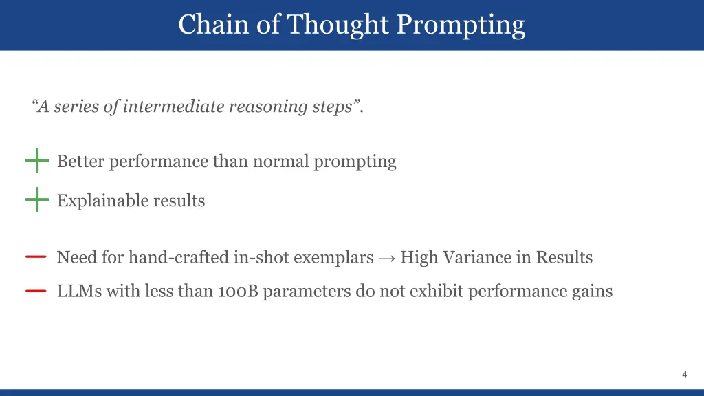 chain of thought prompting