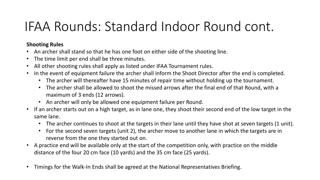 ifaa rounds standard indoor round cont 3