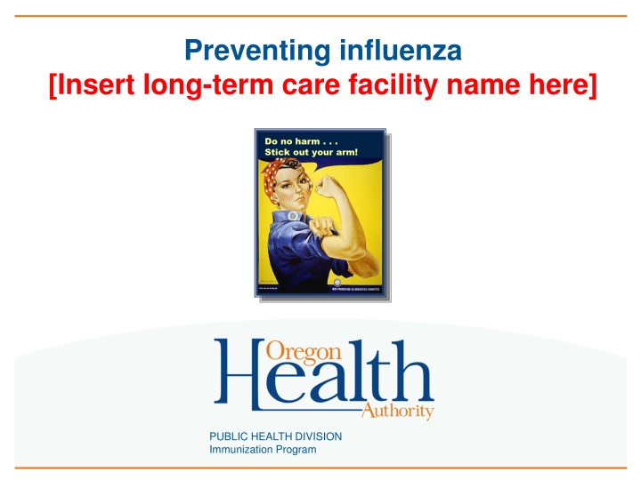 preventing influenza insert long term care