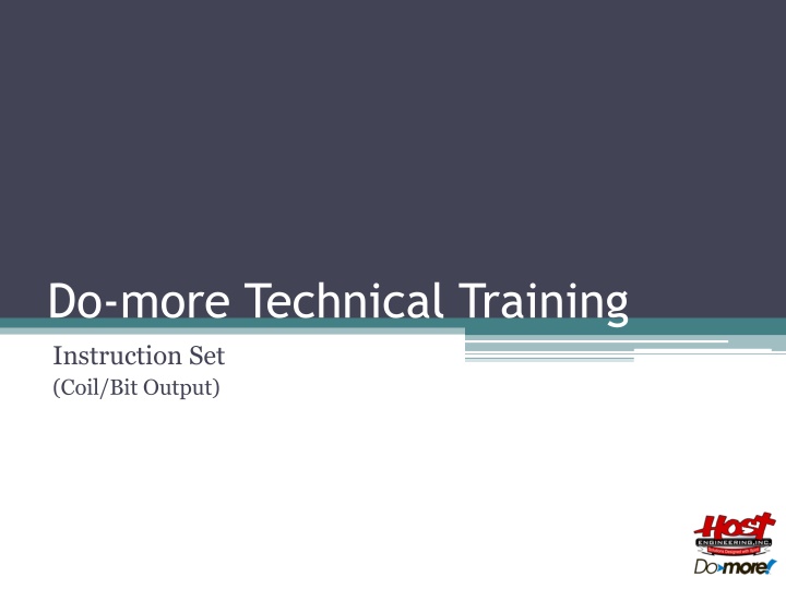 do more technical training instruction set coil