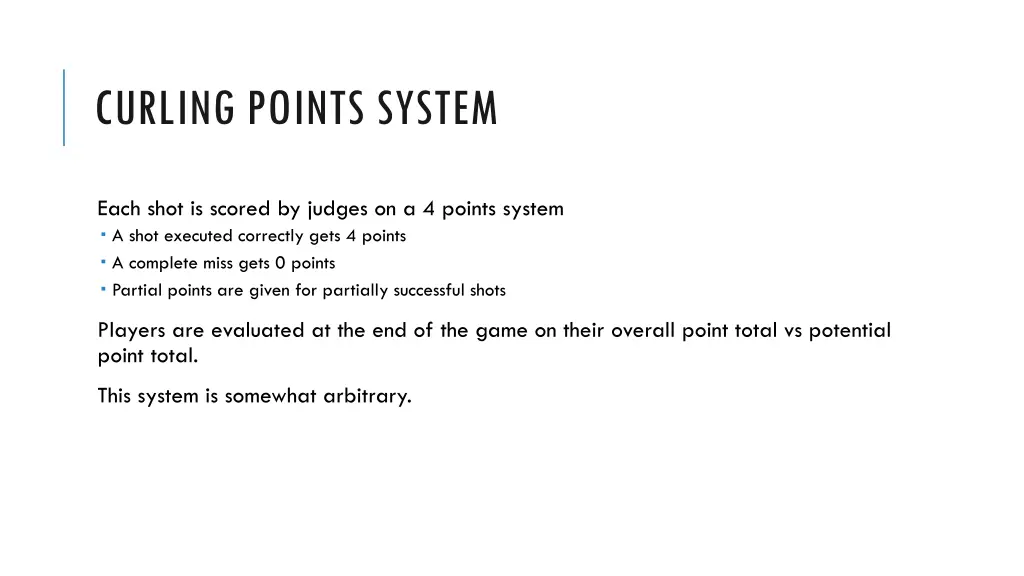 curling points system